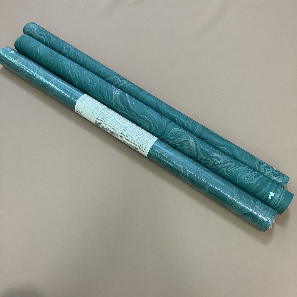 Ronald Redding Wallpaper Marble Green 1‎ Double Roll 60 Sq Ft + 2 Partial